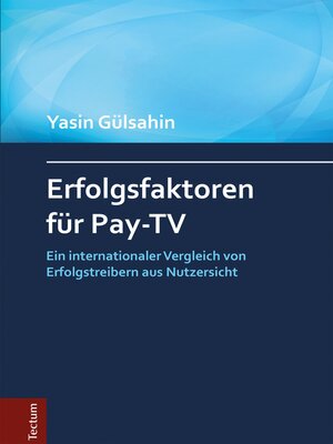 cover image of Erfolgsfaktoren für Pay-TV